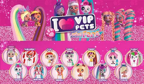 Imc Toys Ampl A Universo De Las Vip Pets Con Lanzamiento De Glitter