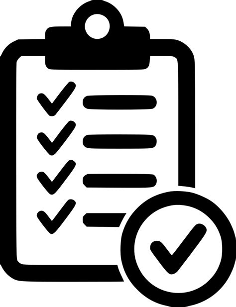 Form Approved Icon Check List Png Icon Clipart Full Size Clipart