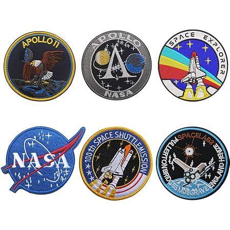 O Kinee Patch Thermocollant Enfant Pcs Patch Brod En Forme De Nasa