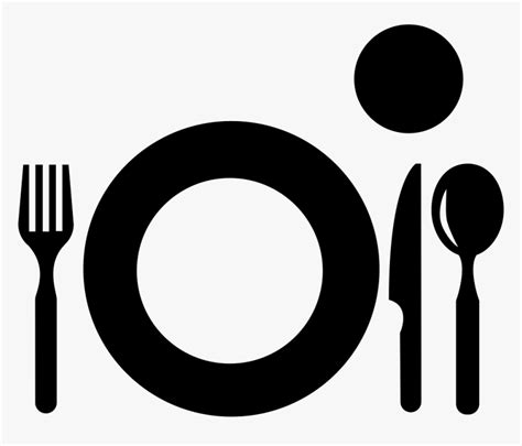 Plate Icon Png Plato Y Cubiertos Dibujo Transparent Png Kindpng