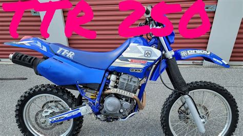 YAMAHA TTR250 Best Dirt Bike Ever YouTube