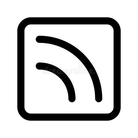 feed icon vector symbol design illustration stock vector illustration