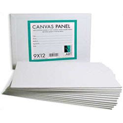 Artist Canvas Panels and Artist Canvas Boards