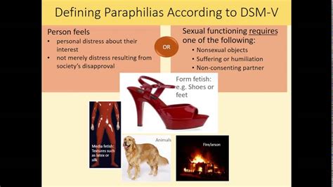 Human Sexuality Ch 14 Defining Paraphilias Youtube