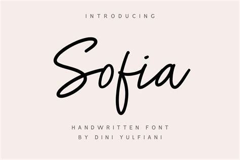 Sofia Font By Fashion Creative Creative Fabrica