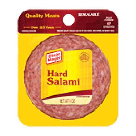 Oscar Mayer Hard Salami Oz Salami Sandwich Meat Meat Seafood