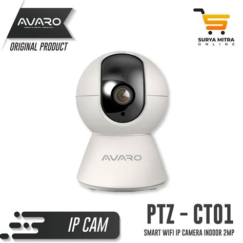 Jual AVARO Smart CCTV WIFI IP Camera CCTV Indoor 2MP PTZ CT01