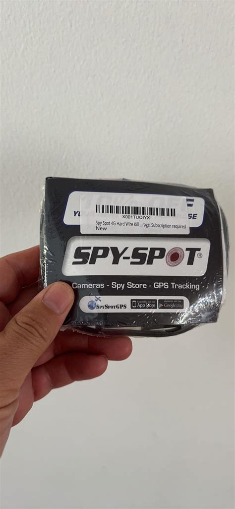 Spy Spot Gps Vehicle Tracker With 4g Hard Wire Kill Switch