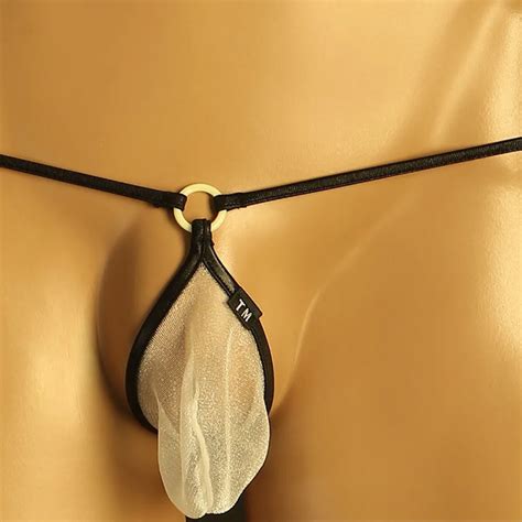 Culotte Entrejambe Ouvert Pour Hommes Lingerie Sexy String G Sans Entrejambe Jockstrap Sac P Nis