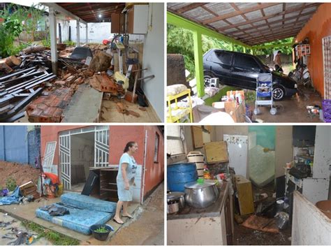 G1 Chuva Alaga Casas E Deixa Moradores Desalojados Em Boa Vista