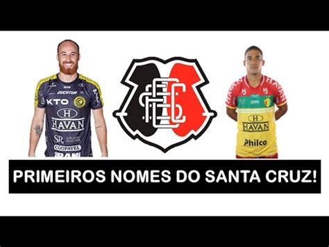 1333 André Luiz e Toty os primeiros reforços do Santa Cruz para