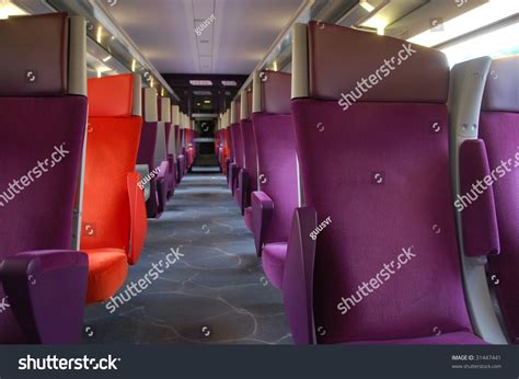 French Tgv Train Interior Stock Photo 31447441 | Shutterstock