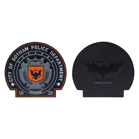 Dc Gotham City Police Badge Limited Edition Medallion Collectible Pop