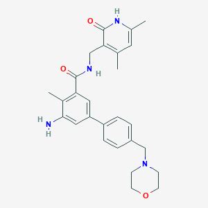 Tazemetostat metabolite M1 | C27H32N4O3 | CID 146019634 - PubChem