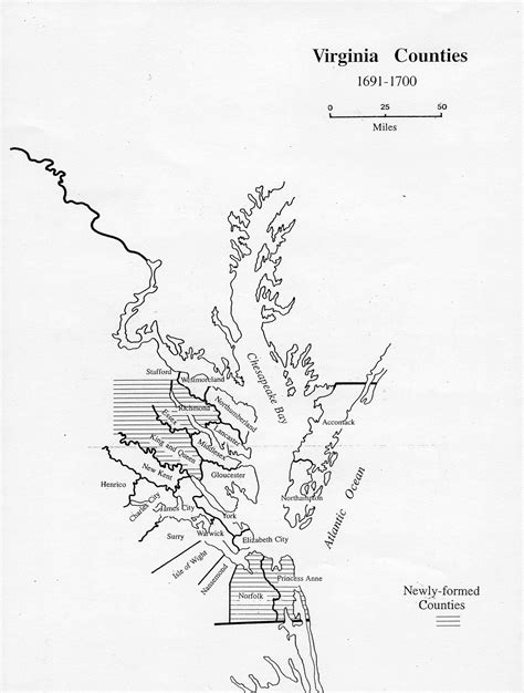 Virginia County Map