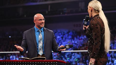 Charlotte Flair And Adam Pearce Friday Night Smackdown June 9 2023