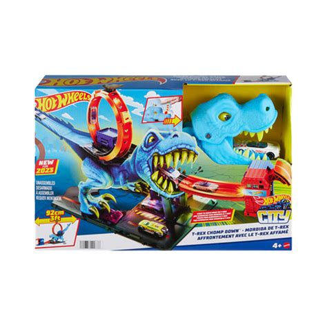Jual Hot Wheels Playset City T Rex Chomp Down Hkx 42 Terbaru Ruparupa