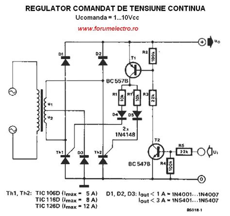 Scheme De Surse Reglabile Si Stabilizatoare De Tensiune Surse