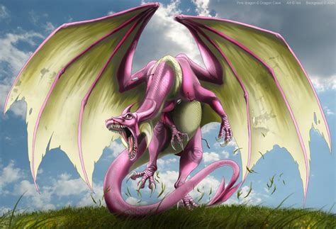 Pink dragon by IsisMasshiro on DeviantArt