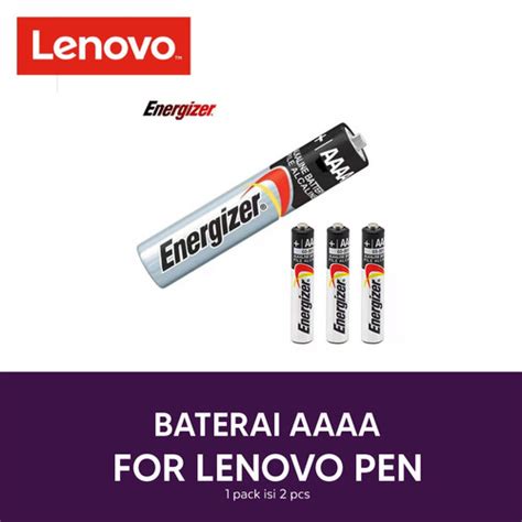 Jual Baterai Aaaa For Lenovo Stylus Digital Pen Pack Isi Pcs