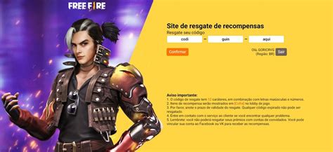 Como resgatar códigos no Free Fire FF DIAMANTES