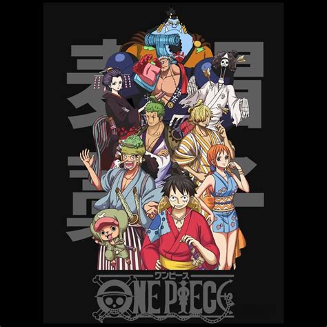 One Piece T-shirts – Luffy Sanji Zoro Yamato Wano Arc T-shirt | One ...