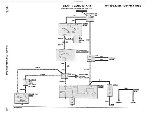 Alternator Starter Acc Harness Schematics Mercedes Benz Forum