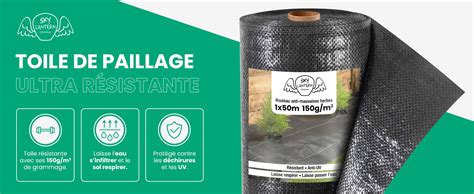 SKYLANTERN Toile de Paillage 130g m² très épais Geotextile Anti