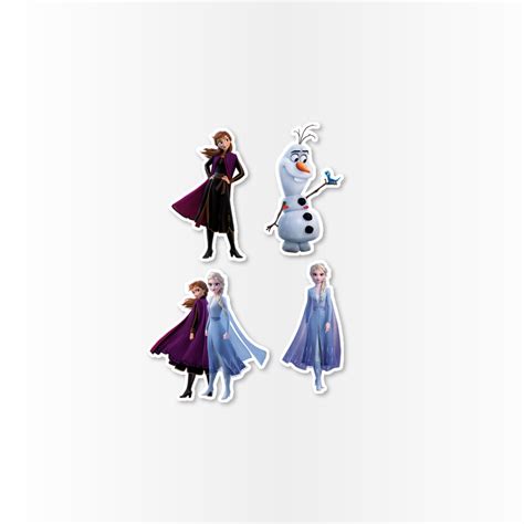 Aplique Topper 3d Para Colheres E Doces 3cm Frozen 2 Elo7