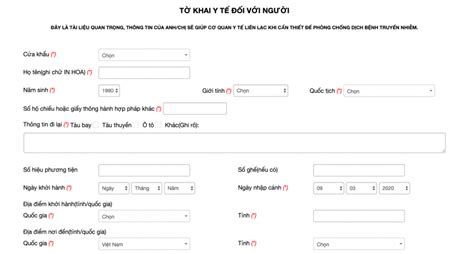Hướng Dẫn Chi Tiết Các Bước Khai Báo Y Tế Toàn Dân