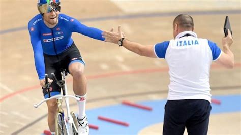 Italia D Oro Ai Mondiali Di Ciclismo Su Pista Con Filippo Ganna