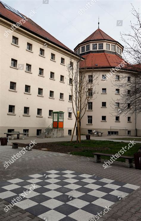 Inside View Prison Yard Landsberg Lech Editorial Stock Photo - Stock ...