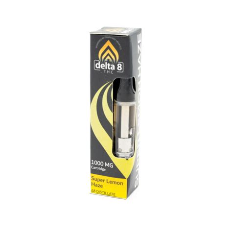 Delta 8 Thc 1000mg Vape Cartridge Super Lemon Haze Strain Tampa Bay