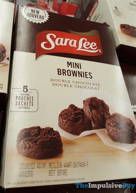 Sara Lee Double Chocolate Mini Brownies - The Impulsive Buy