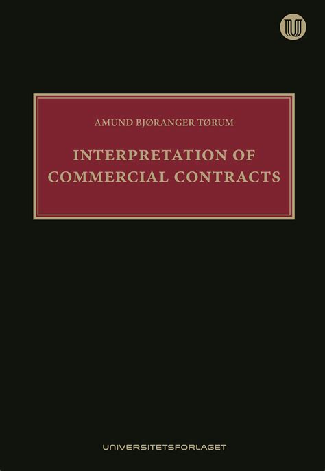 Interpretation Of Commercial Contracts