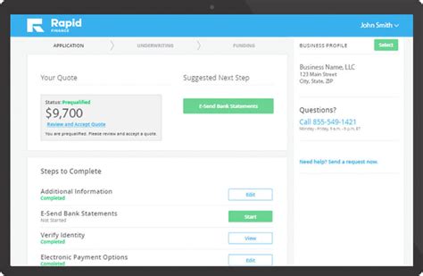 Best Small Business Loans Fast Funding Rapid Finance