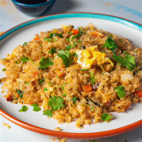 Fried Rice with Egg and Vegetables Recipe | cookAIfood