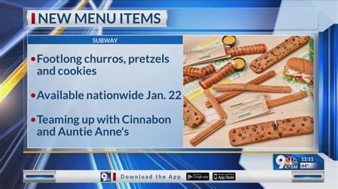 Subway Teaming Up With Cinnabon And Auntie Annes Introducing Footlong