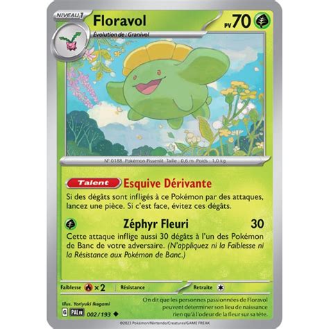 Floravol N O G N Sis Carte Pokemon Poke Cartes