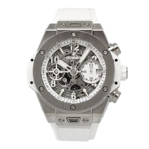 Hublot Big Bang Unico Titanium White Mm The Watch Vault