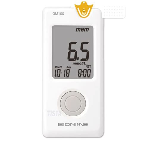 GM100 Bionime Blood Glucose Test Meter TIsta Online Shop