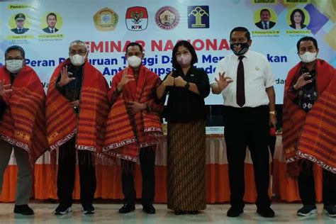 Seminar Nasional IKAL PPSA 23 Bersama KPK Kemenkum HAM Sumut Di USM