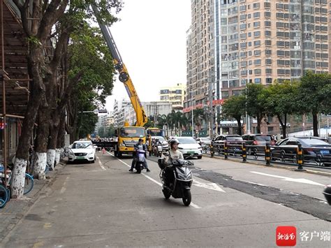 问政海南·办实事 早高峰仅留一个车道通行 海口一施工队被叫停 新闻中心 南海网