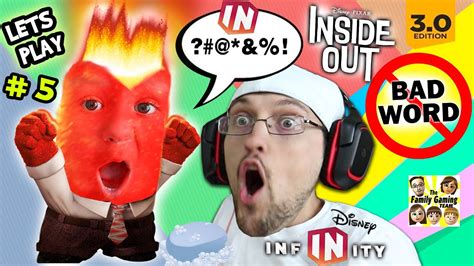 Lets Play Disney Infinity 3 0 Inside Out 5 Chase S Curse Word Mental Notes Phase 1 2