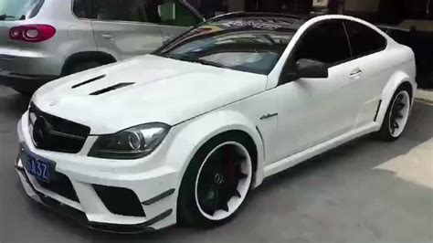 Black Series Body Kit For W C Coupe Amg C C C