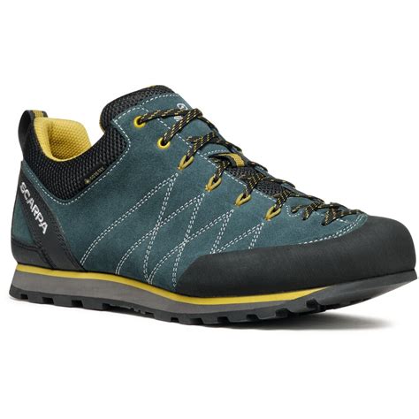 Scarpa Crux GTX Approachschoenen Heren Petrol Mustard BIKE24