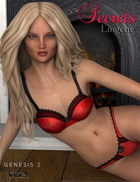 Secrets Lingerie For Genesis 2 Female S Textures Render State