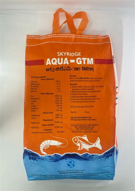 Powder Feed Grade Aquaculture Minerals Mixture Shrimp Fish 10Kg