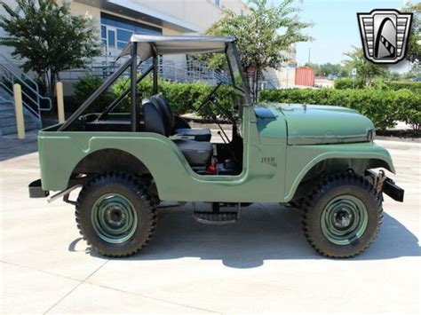 Green 1961 Jeep CJ5 SUV F134 3 Speed Manual Available Now Classic