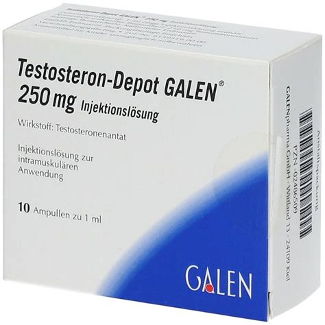 Testosteron Depot Galen Mg X Ml Mit Dem E Rezept Kaufen Shop